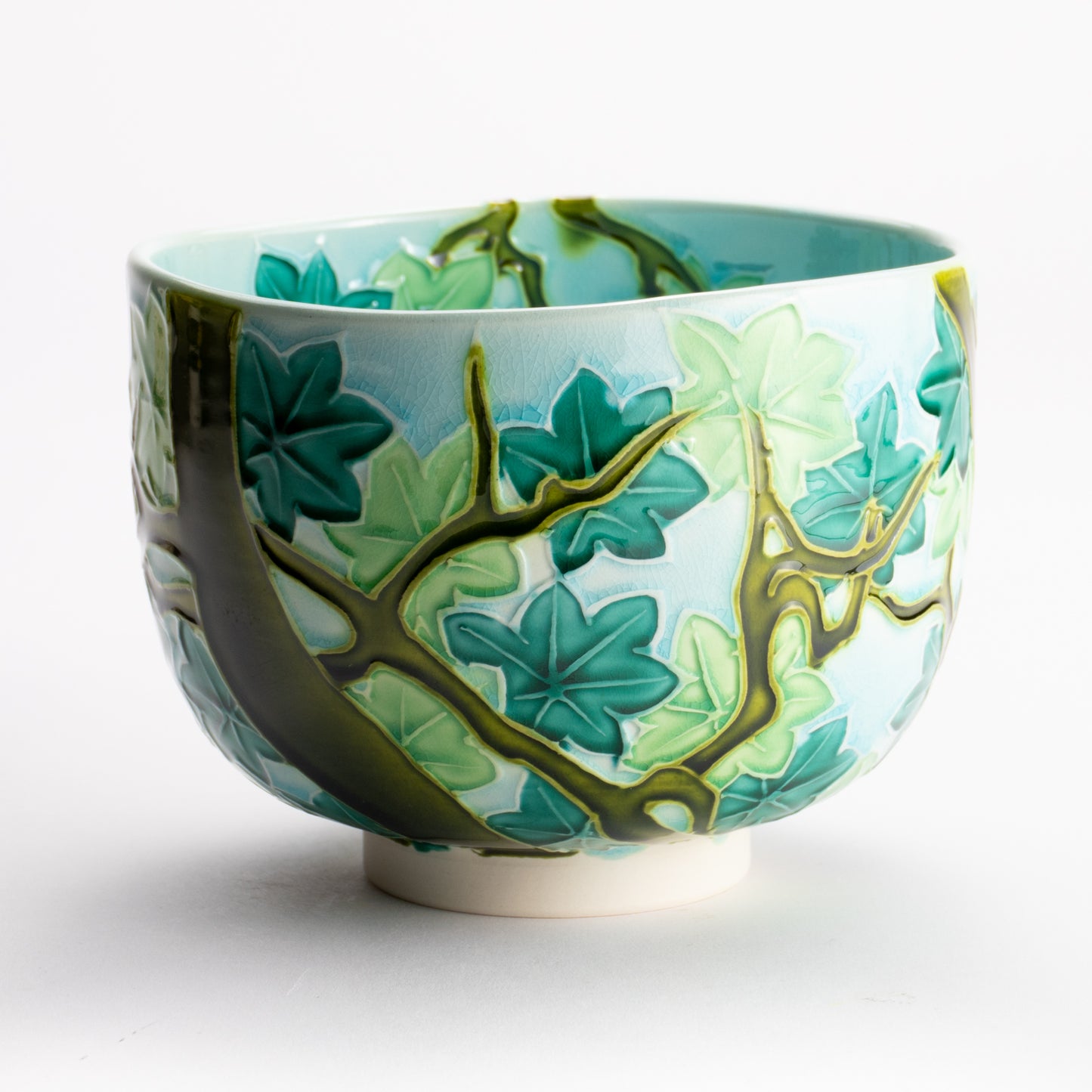 抹茶碗　青楓　山本一如 KOTOPOTTER