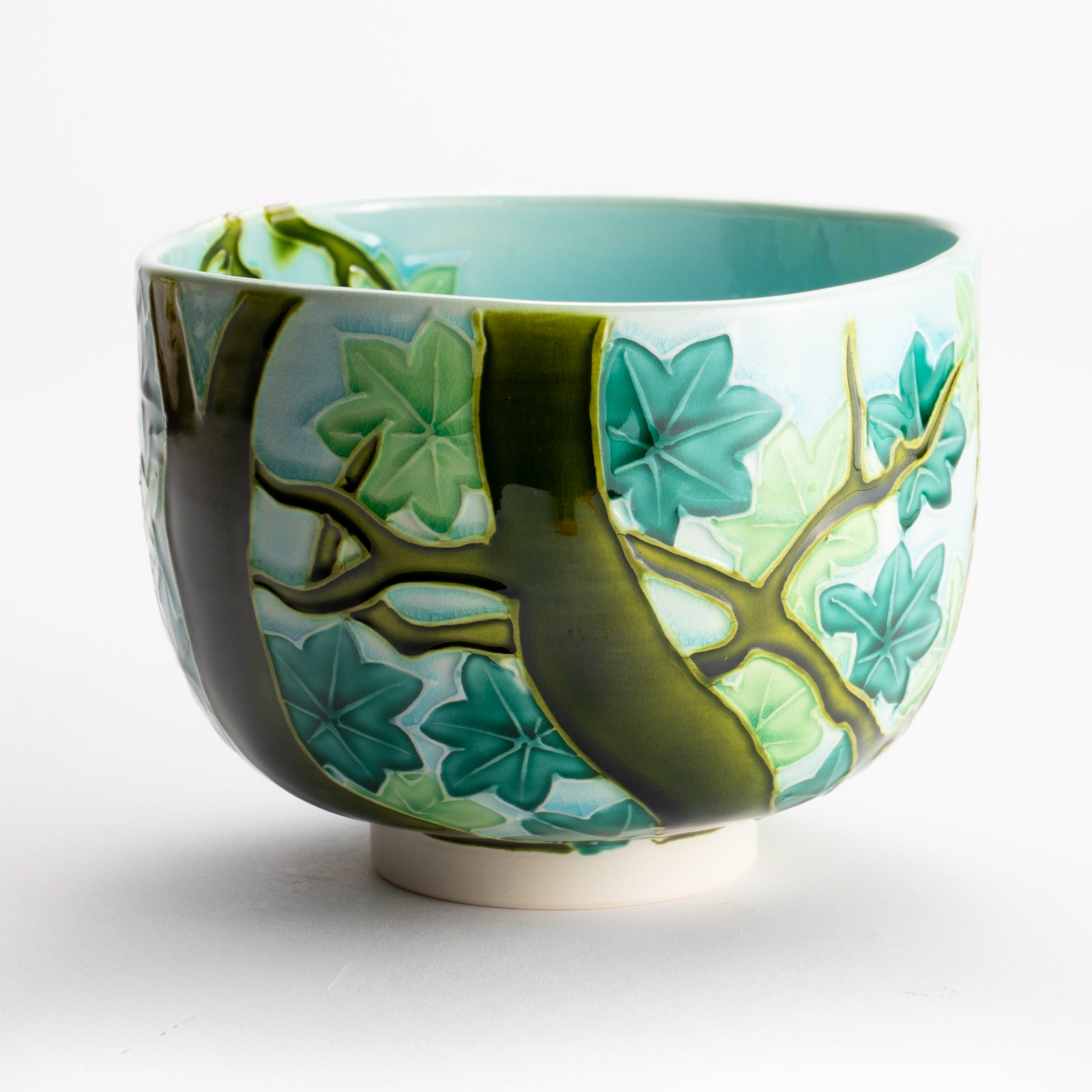 抹茶碗　青楓　山本一如 KOTOPOTTER