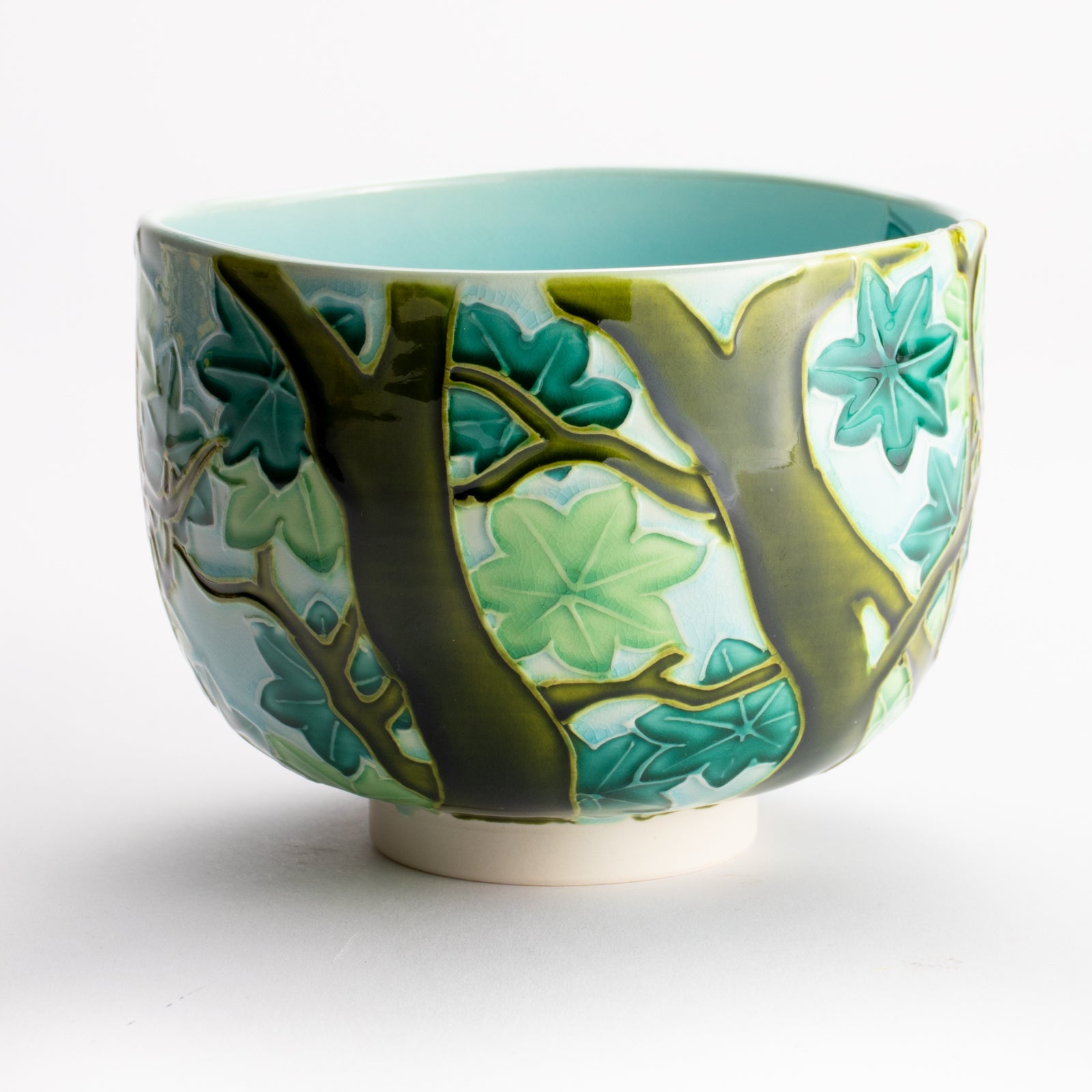 抹茶碗　青楓　山本一如 KOTOPOTTER