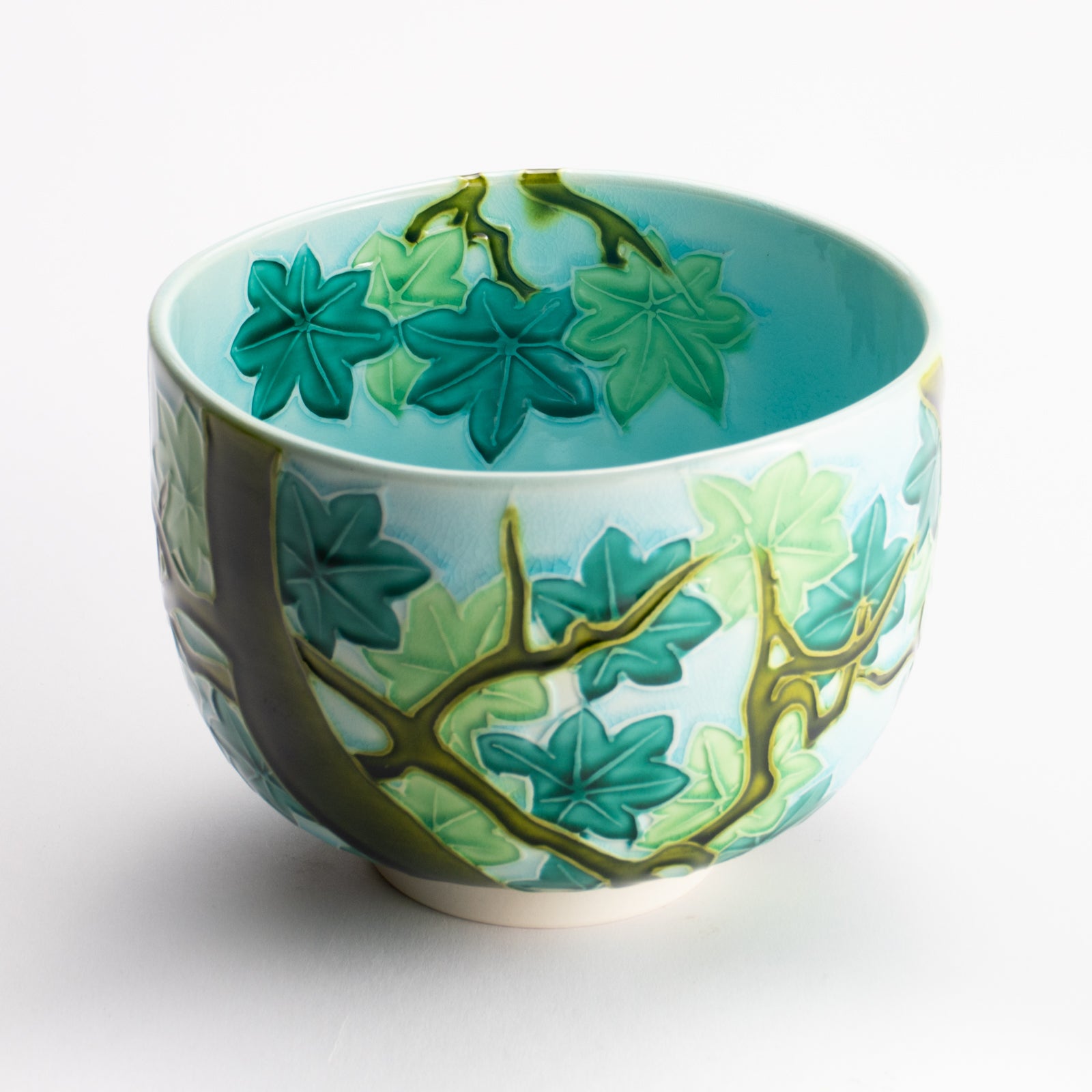 抹茶碗　青楓　山本一如 KOTOPOTTER