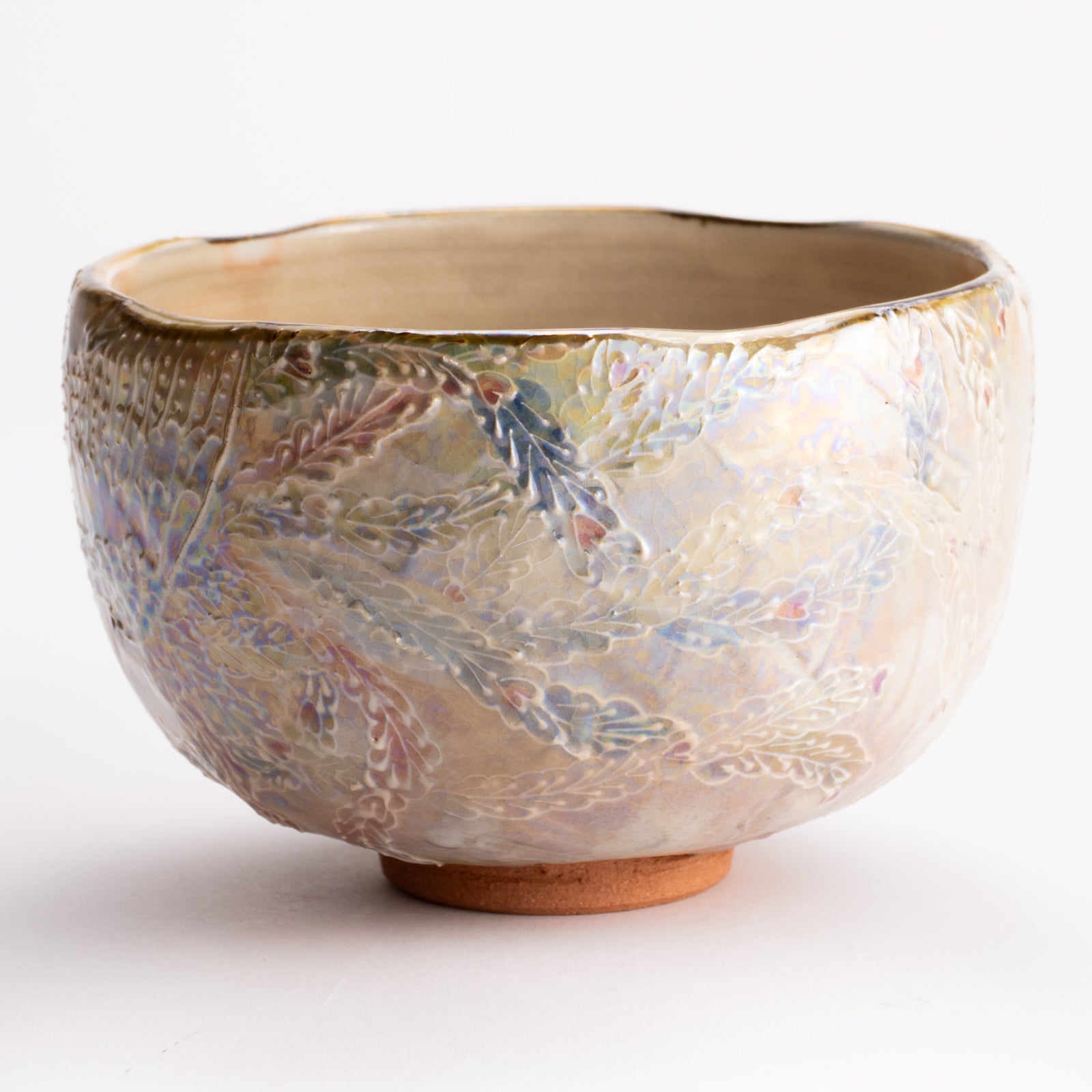 抹茶碗　ラスター彩鳳凰　俊山窯 KOTOPOTTER