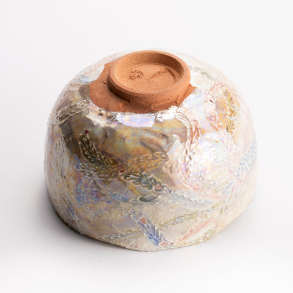 抹茶碗　ラスター彩鳳凰　俊山窯 KOTOPOTTER