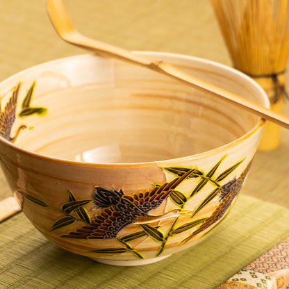 抹茶碗　梅に観世水　山本一如 (コピー) KOTOPOTTER