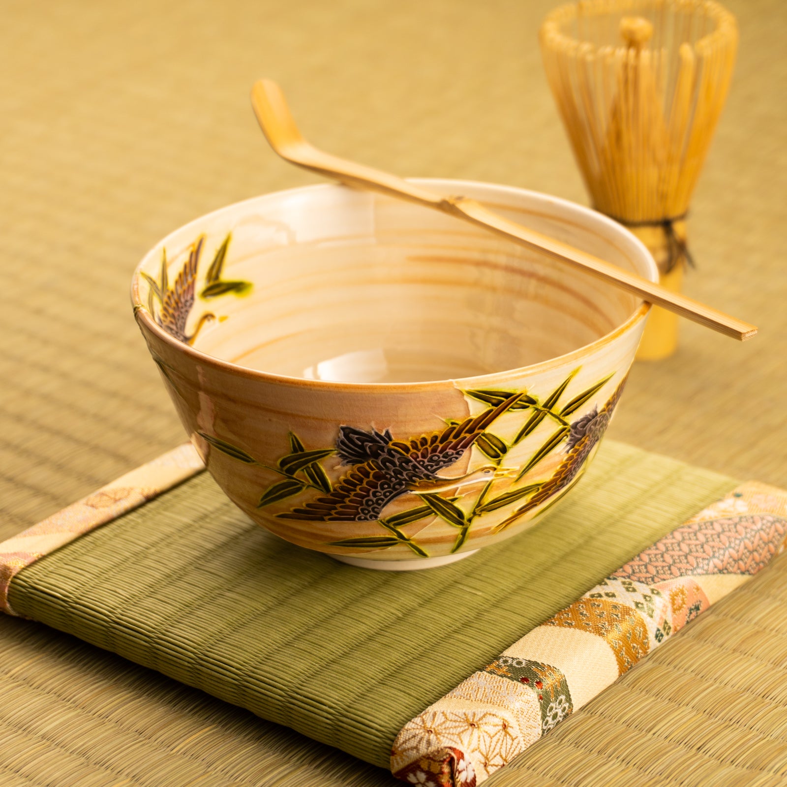 抹茶碗　梅に観世水　山本一如 (コピー) KOTOPOTTER