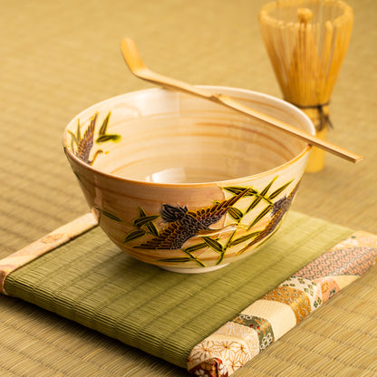 抹茶碗　梅に観世水　山本一如 (コピー) KOTOPOTTER