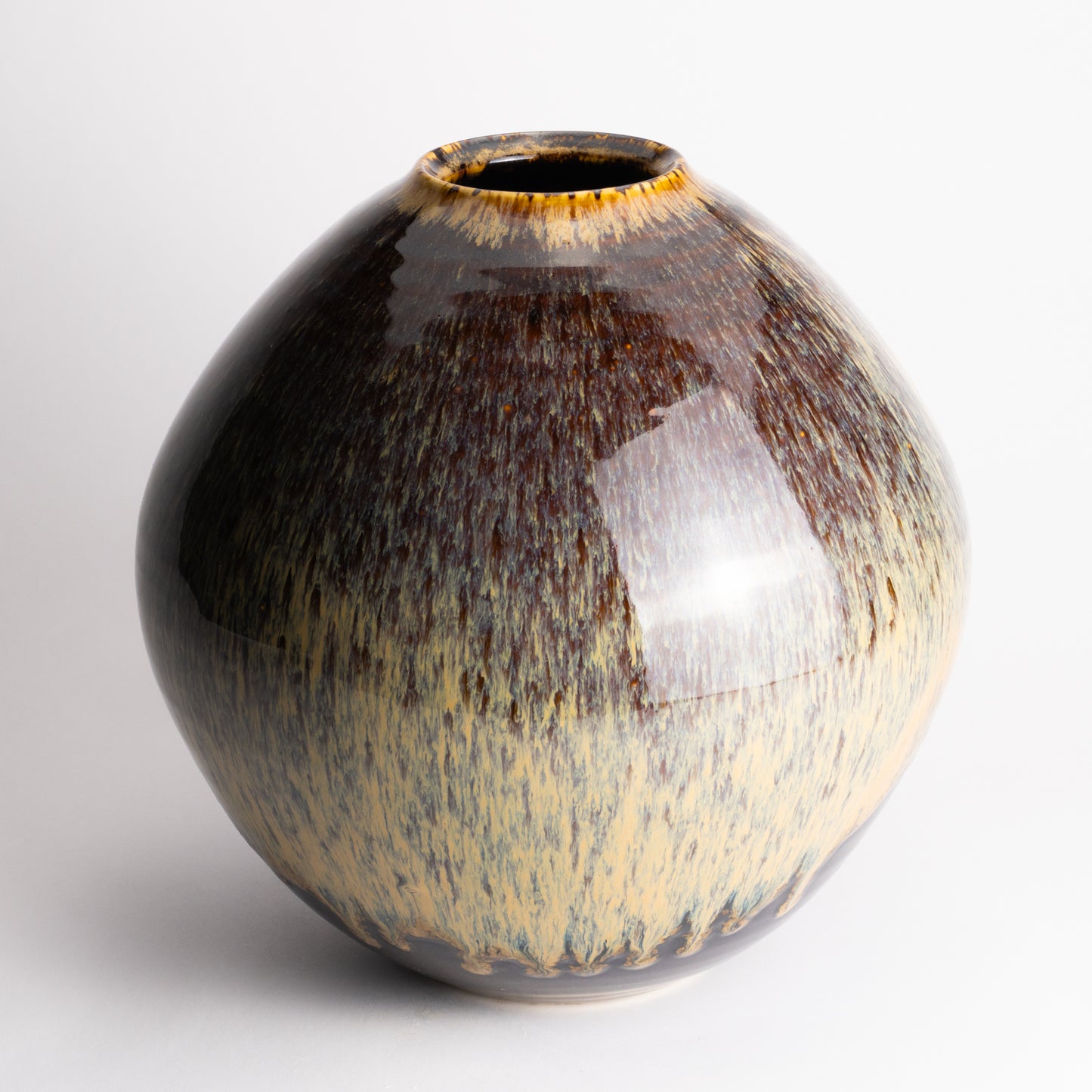 花瓶　天目　桶谷洋 KOTOPOTTER