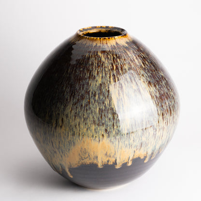 花瓶　天目　桶谷洋 KOTOPOTTER