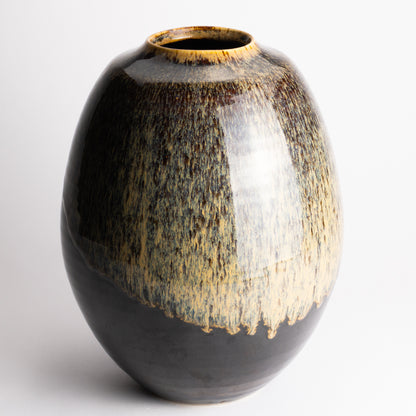 花瓶　天目B　桶谷洋 KOTOPOTTER