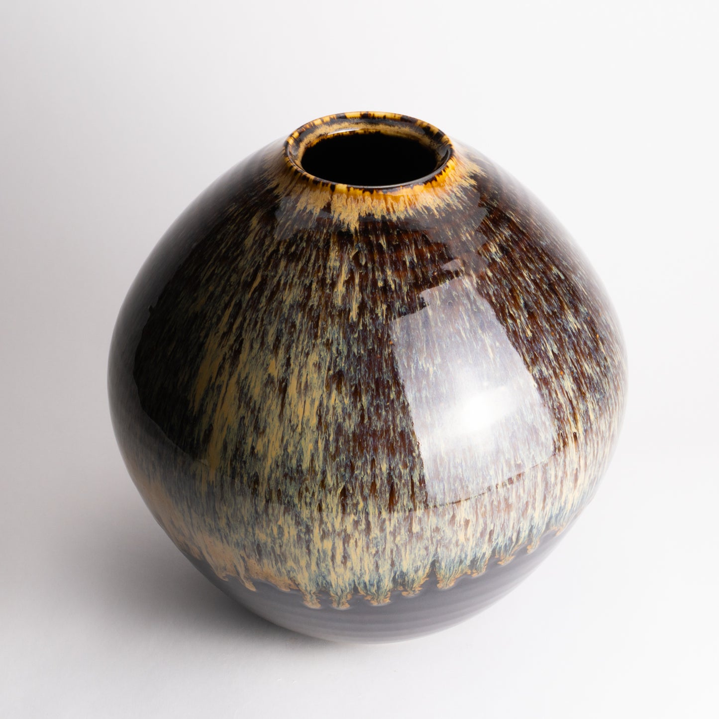 花瓶　天目　桶谷洋 KOTOPOTTER