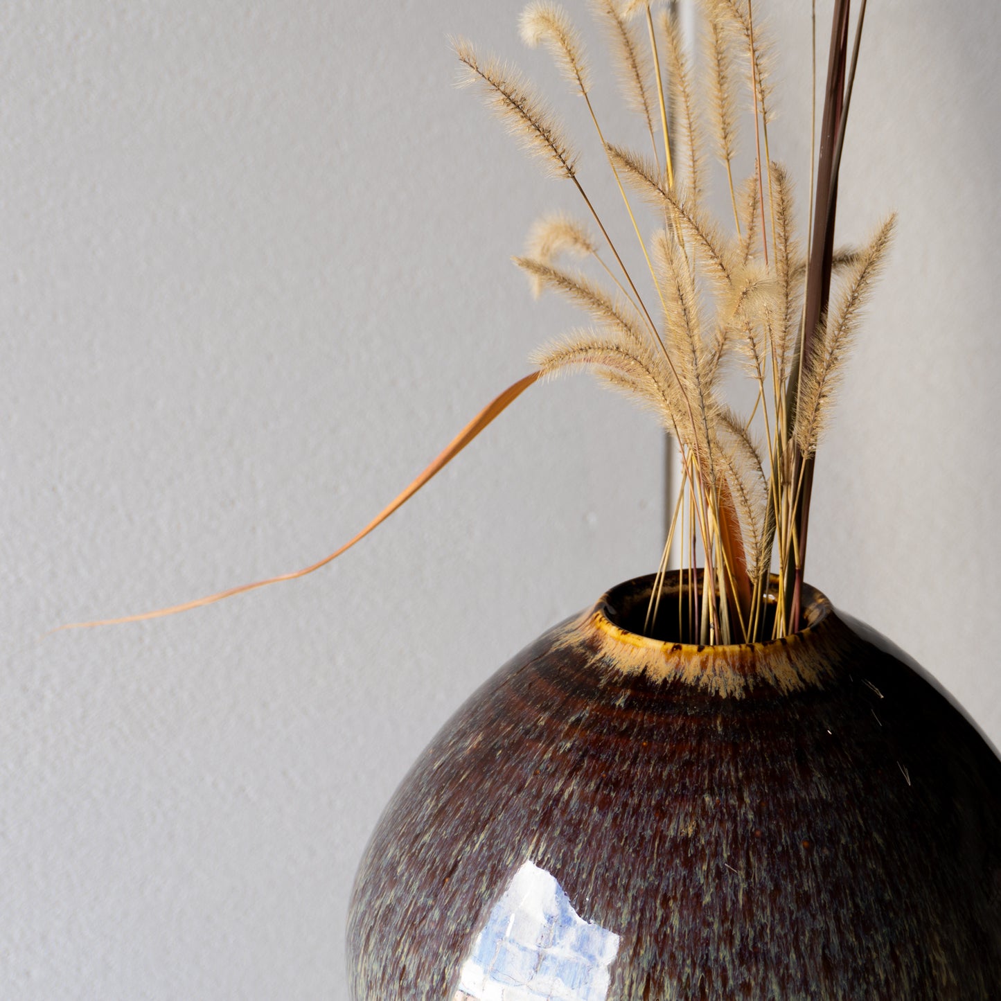 花瓶　天目　桶谷洋 KOTOPOTTER