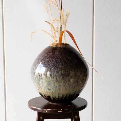 花瓶　天目　桶谷洋 KOTOPOTTER