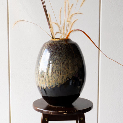 花瓶　天目B　桶谷洋 KOTOPOTTER