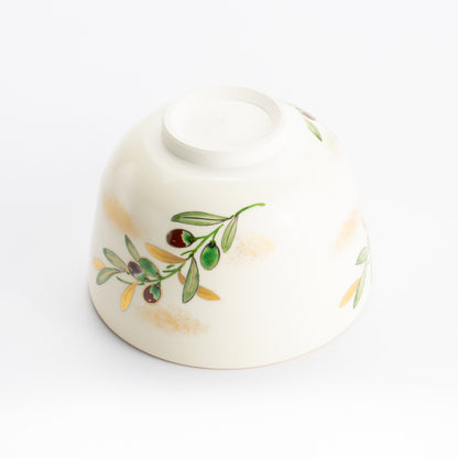 抹茶碗　オリーブ　陶楽 KOTOPOTTER