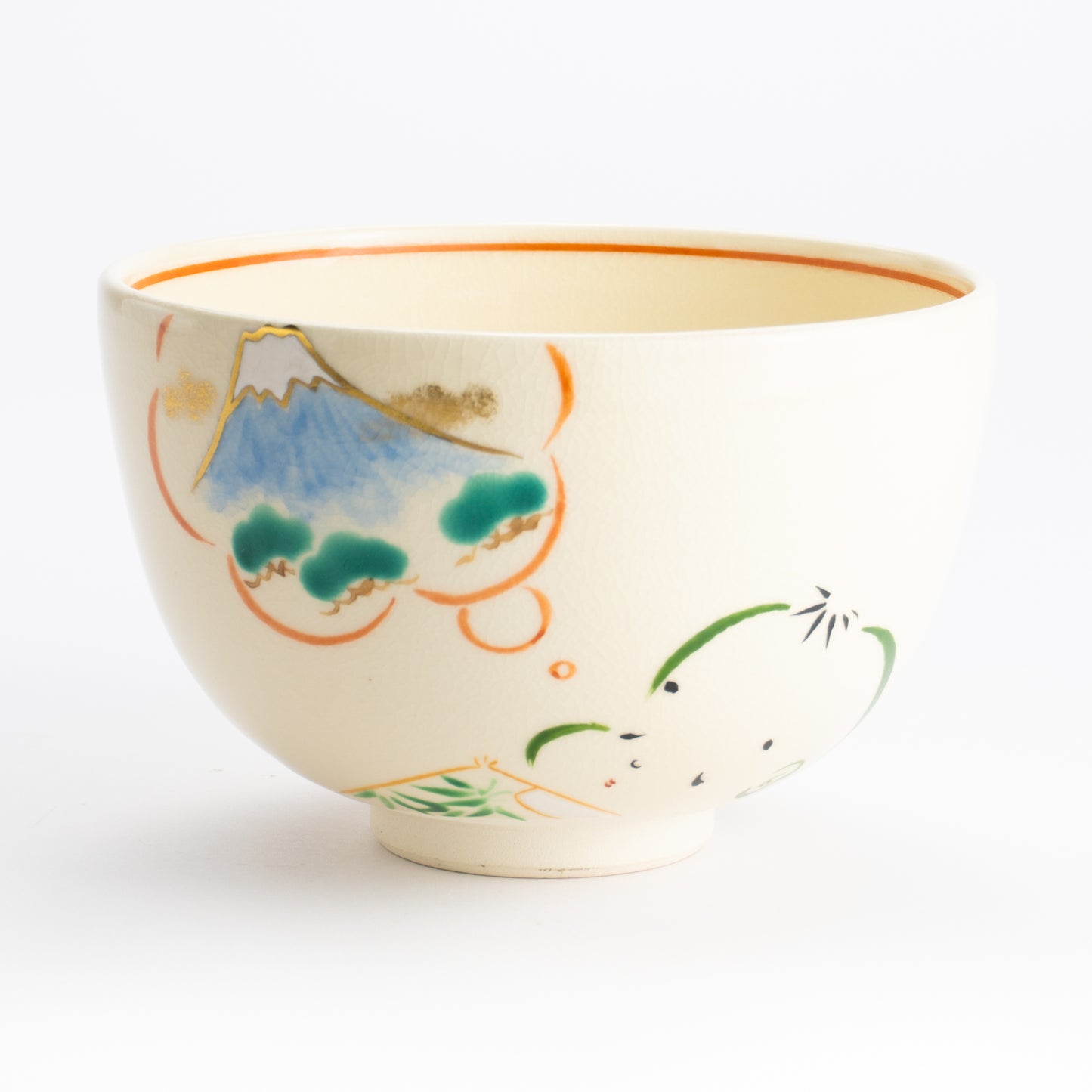 抹茶碗　赤子の初夢　宝泉 KOTOPOTTER