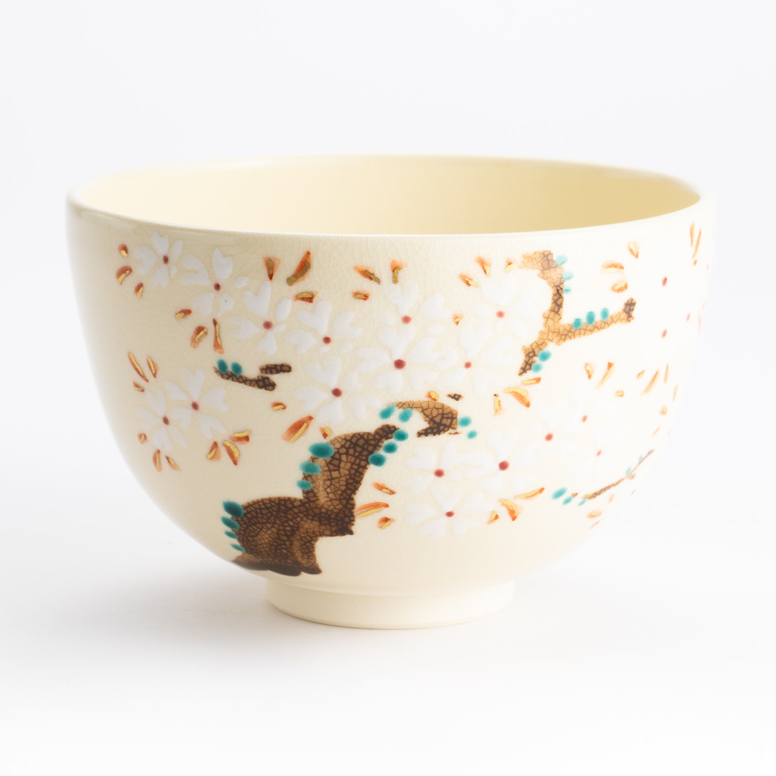 抹茶碗　桜の木　宝泉 KOTOPOTTER