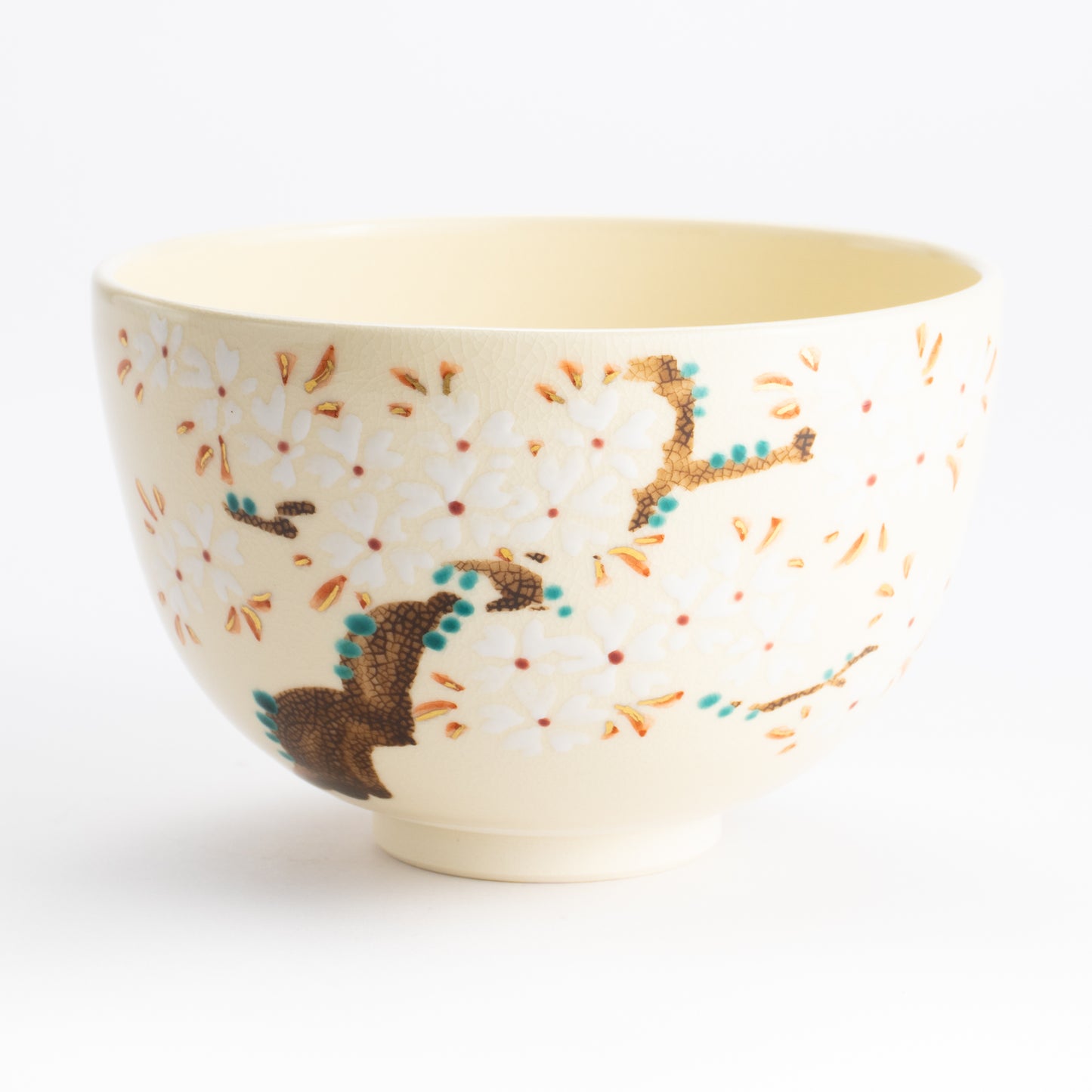 抹茶碗　桜の木　宝泉 KOTOPOTTER