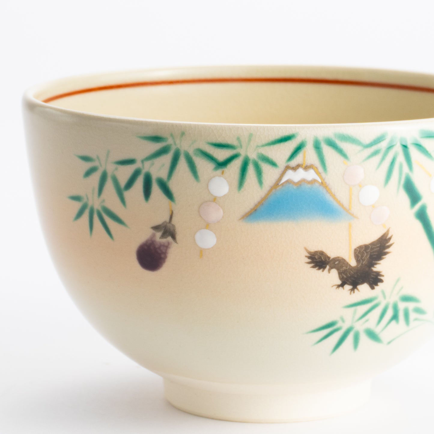 抹茶碗　初夢　昇 KOTOPOTTER