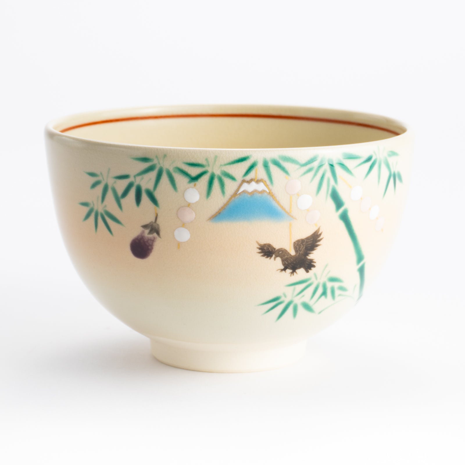 抹茶碗　初夢　昇 KOTOPOTTER