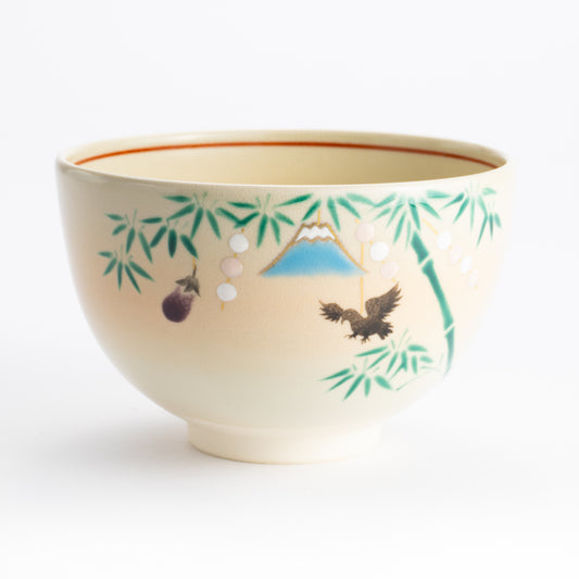 抹茶碗　初夢　昇 KOTOPOTTER