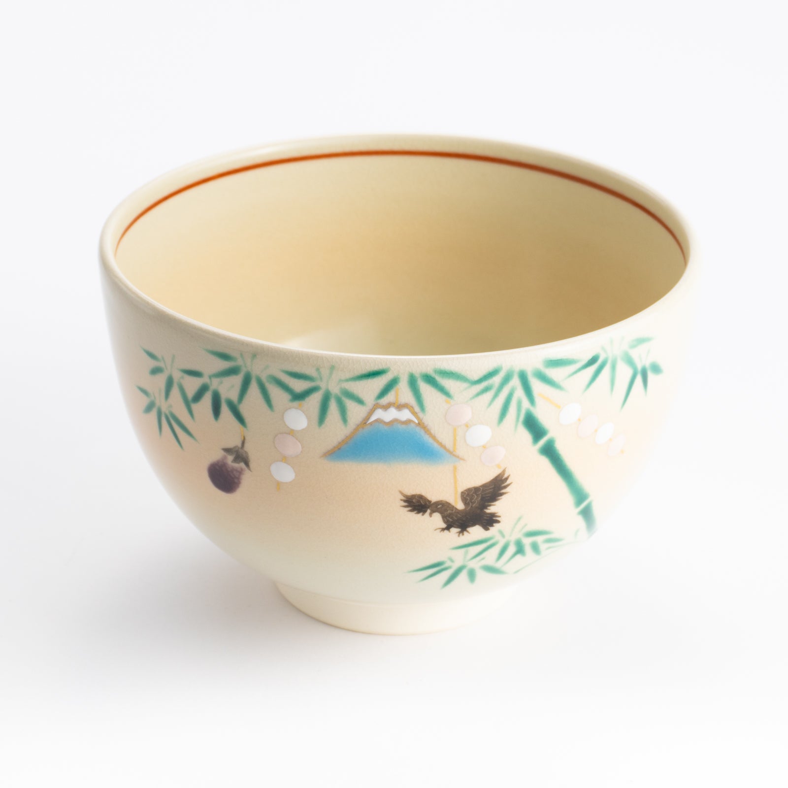 抹茶碗　初夢　昇 KOTOPOTTER