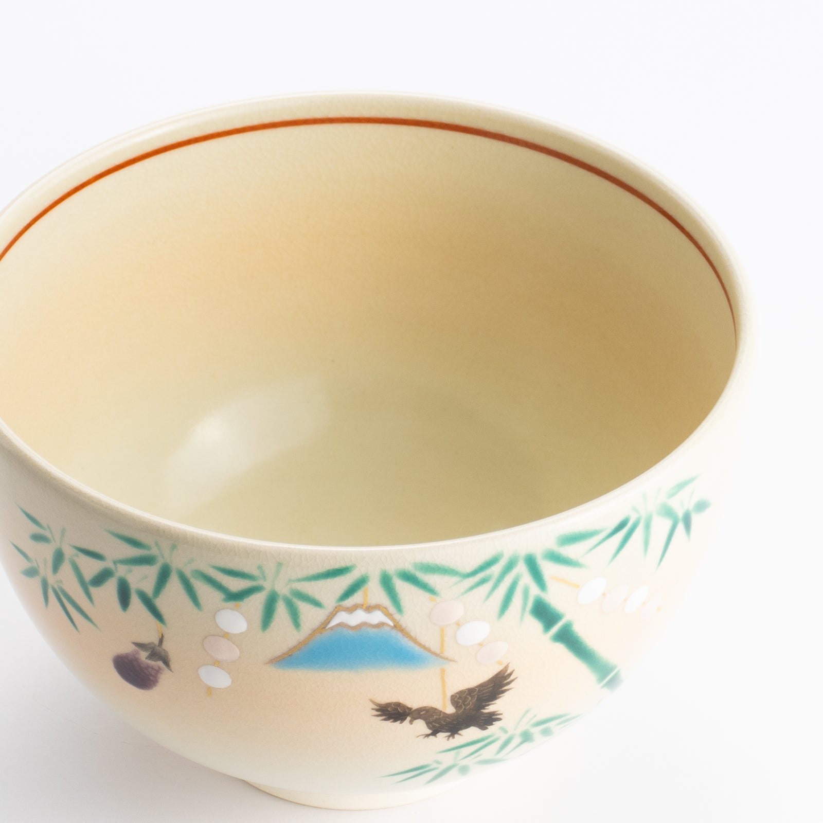 再値下げしました！　抹茶椀 京都清水烧抹茶碗初梦｜昇｜KOTOPOTTER