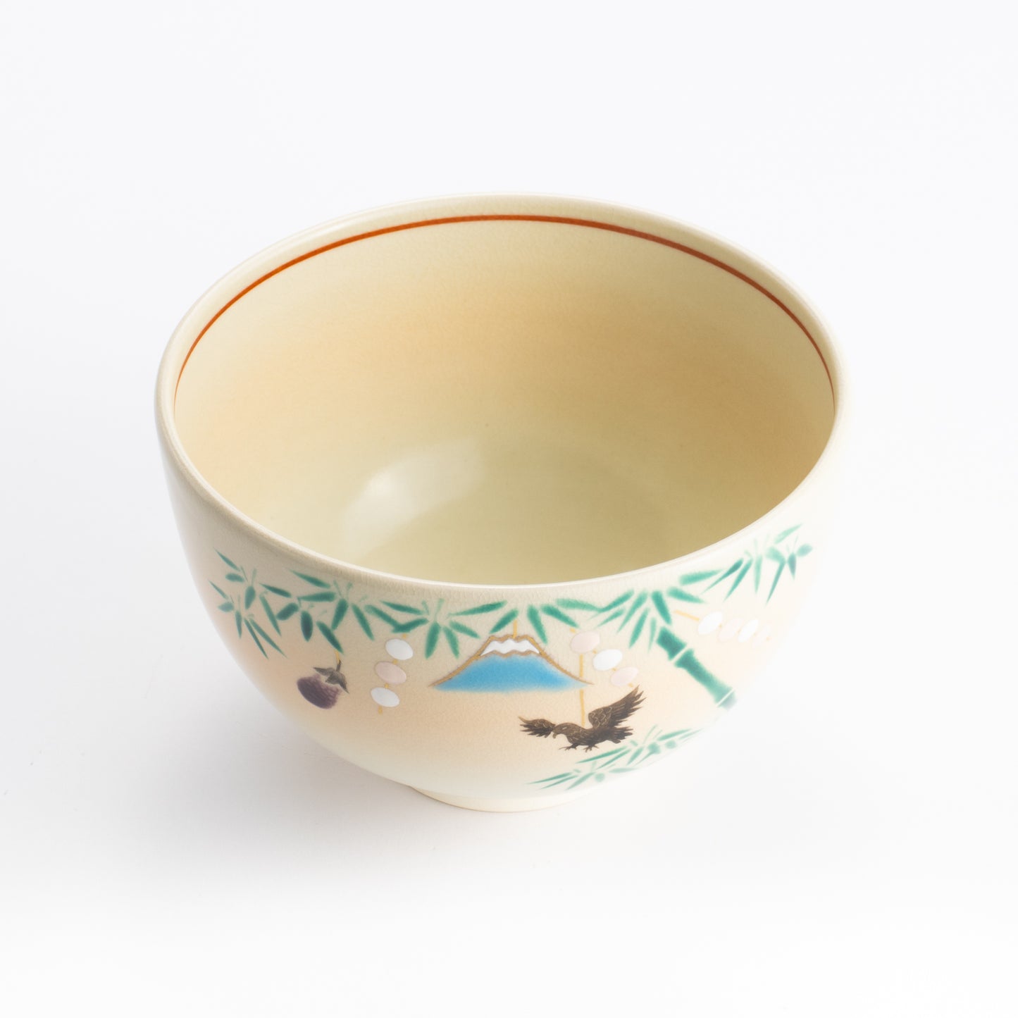 抹茶碗　初夢　昇 KOTOPOTTER