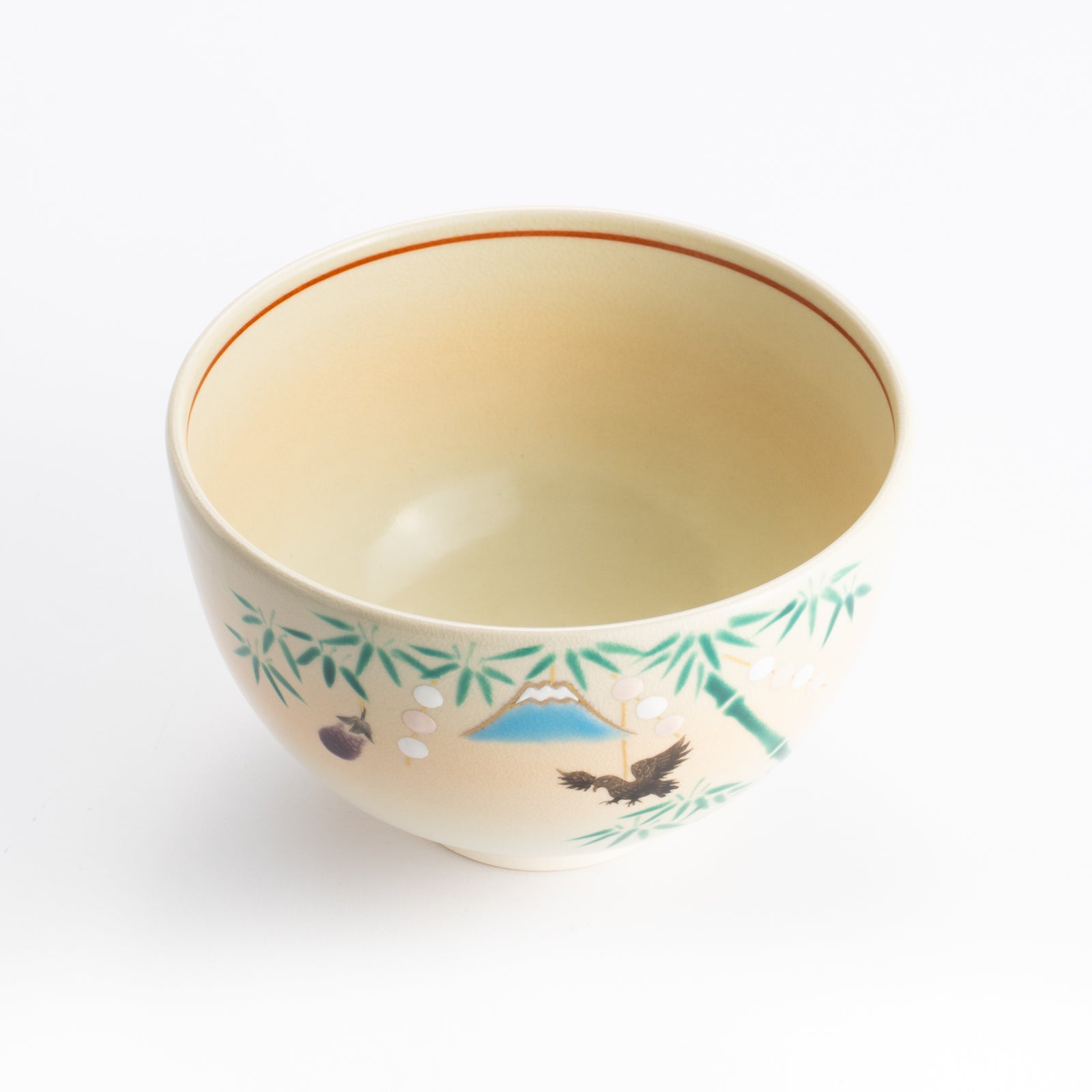 抹茶碗　初夢　昇 KOTOPOTTER