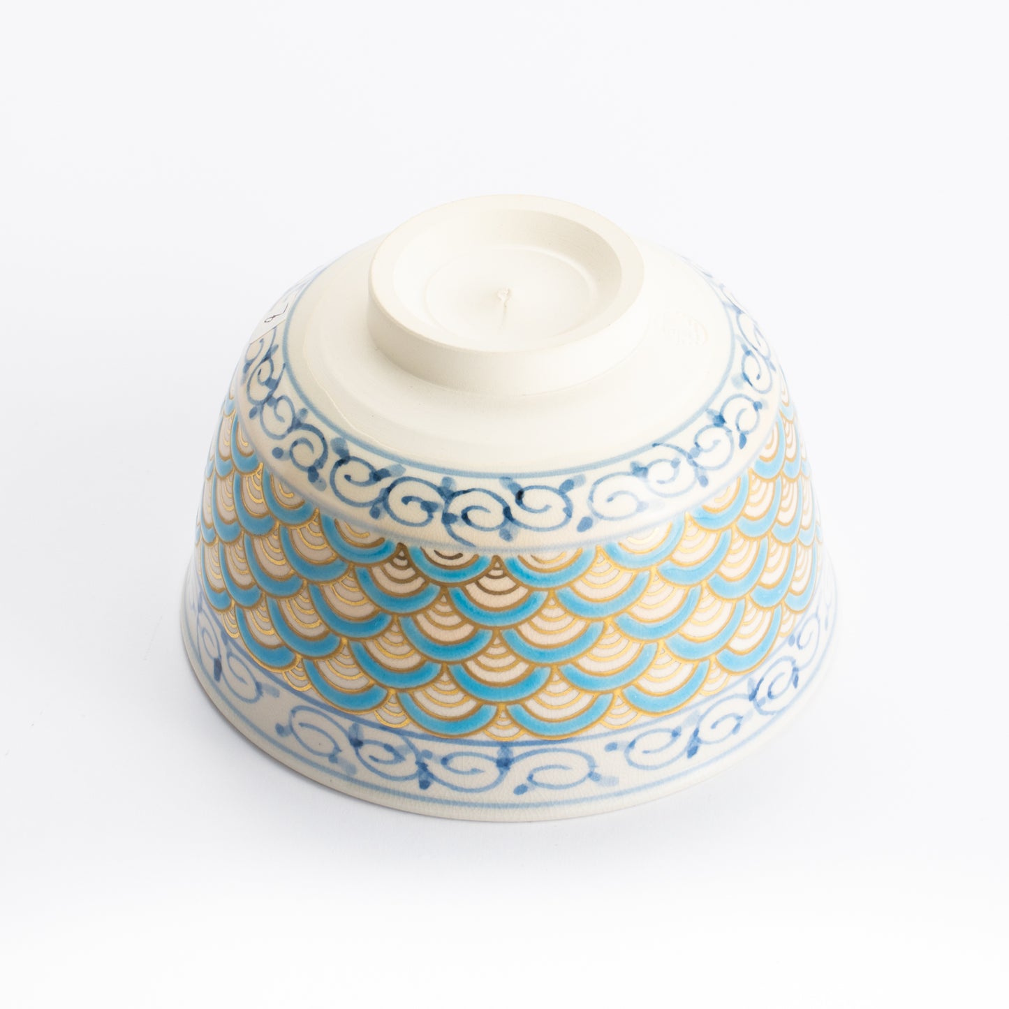 抹茶碗　青海波　桐鳳 KOTOPOTTER