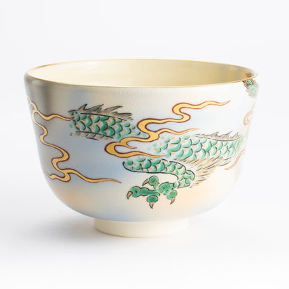 抹茶碗　青海波　陶楽 KOTOPOTTER