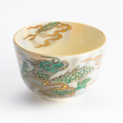 抹茶碗　青海波　陶楽 KOTOPOTTER