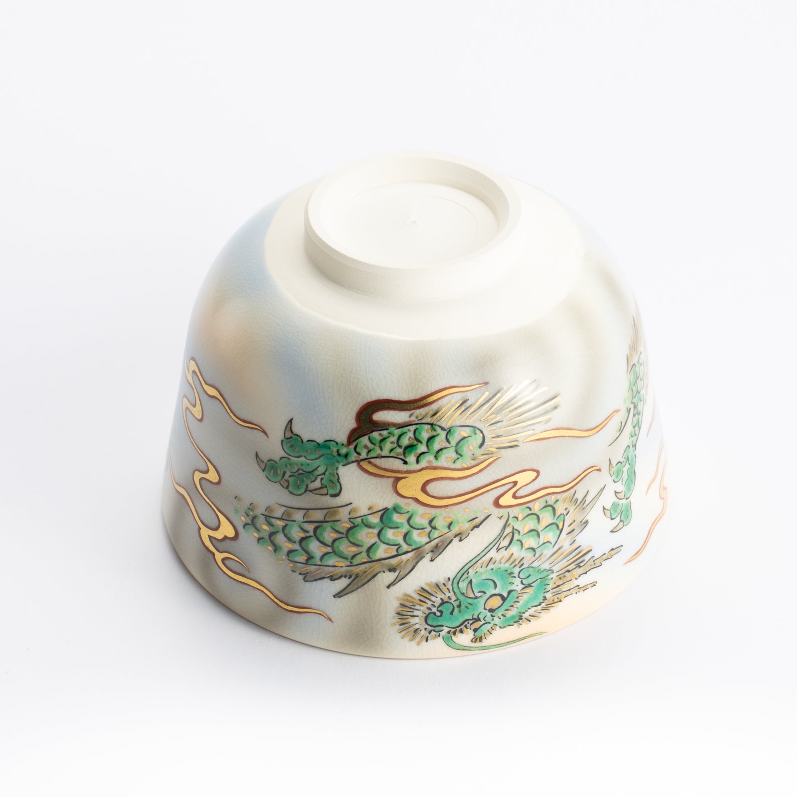 抹茶碗　青海波　陶楽 KOTOPOTTER