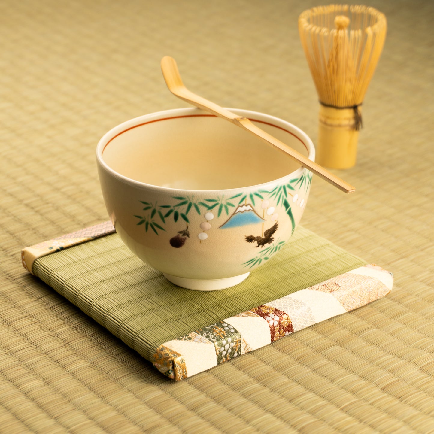 抹茶碗　初夢　昇 KOTOPOTTER