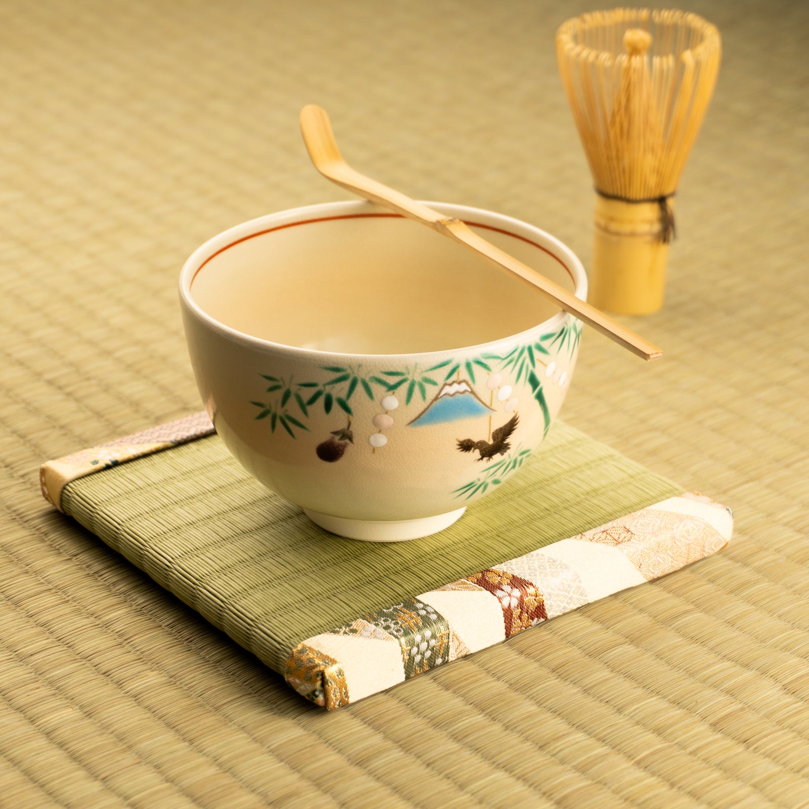 抹茶碗　初夢　昇 KOTOPOTTER