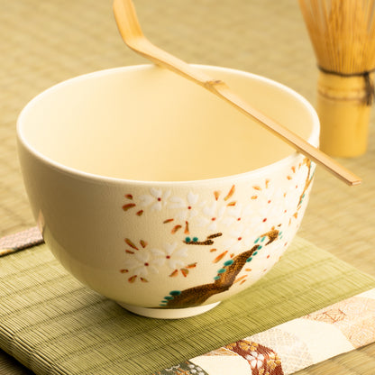 抹茶碗　桜の木　宝泉 KOTOPOTTER