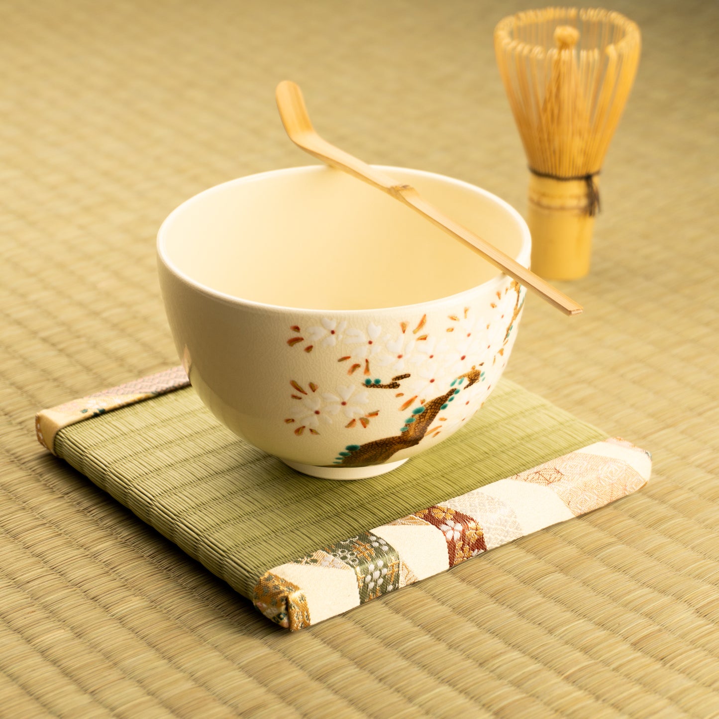 抹茶碗　桜の木　宝泉 KOTOPOTTER