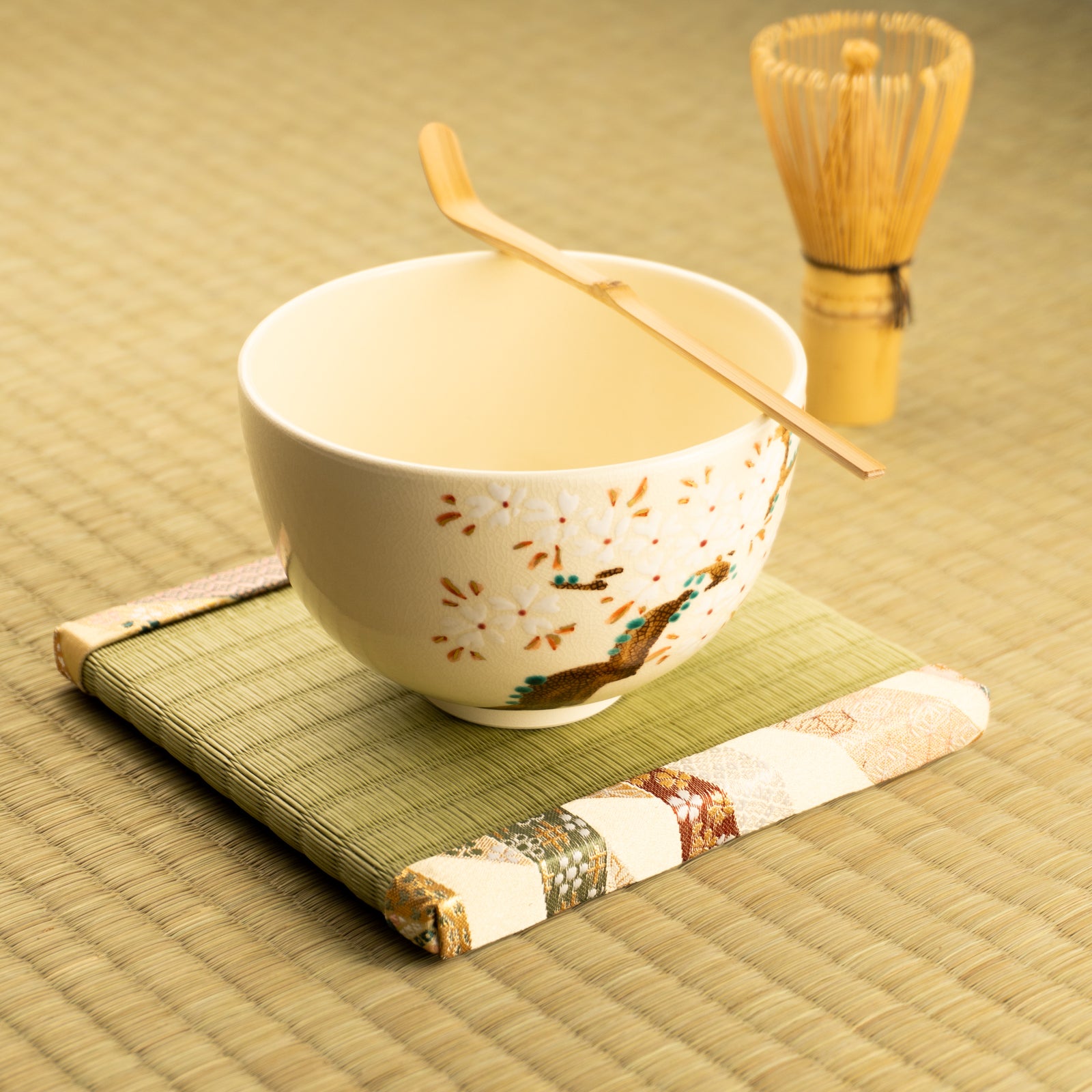 抹茶碗　桜の木　宝泉 KOTOPOTTER