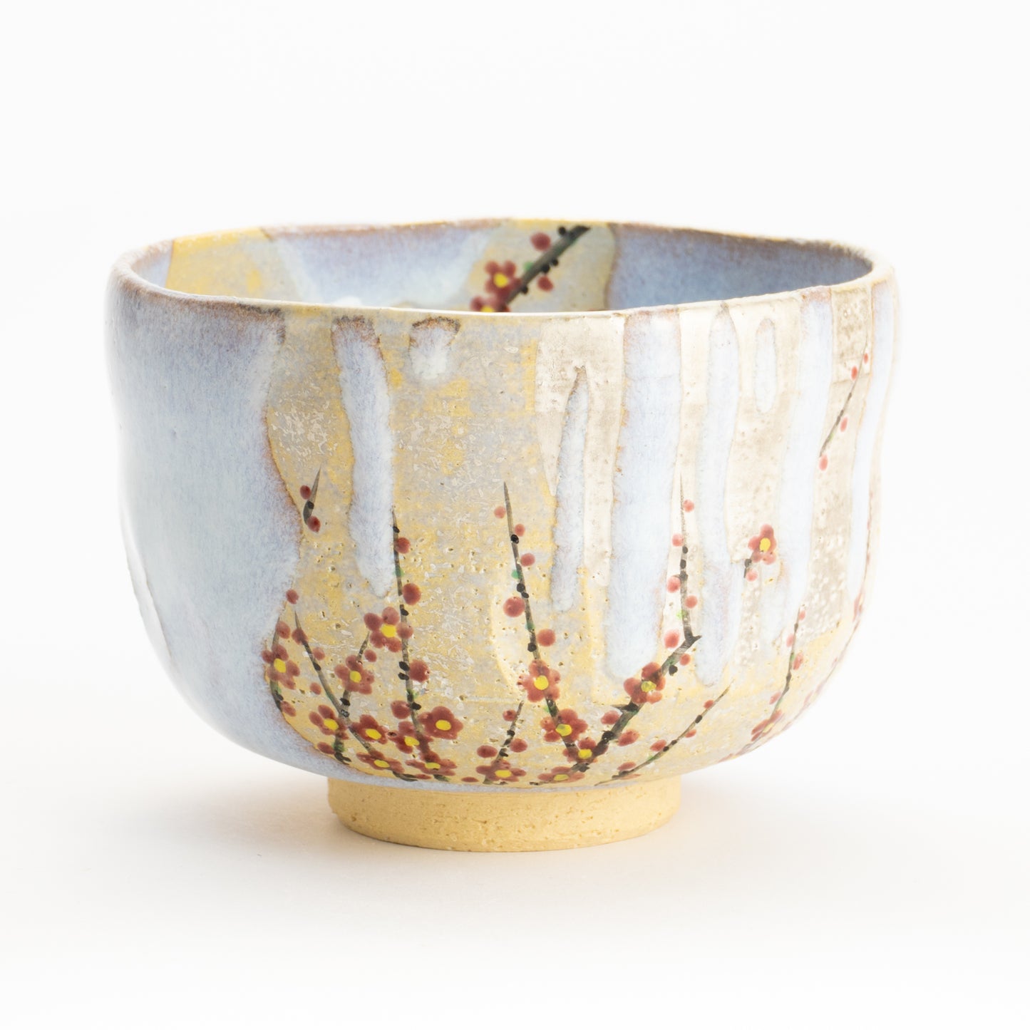 抹茶碗　灰釉「梅月」　山岡善高 KOTOPOTTER
