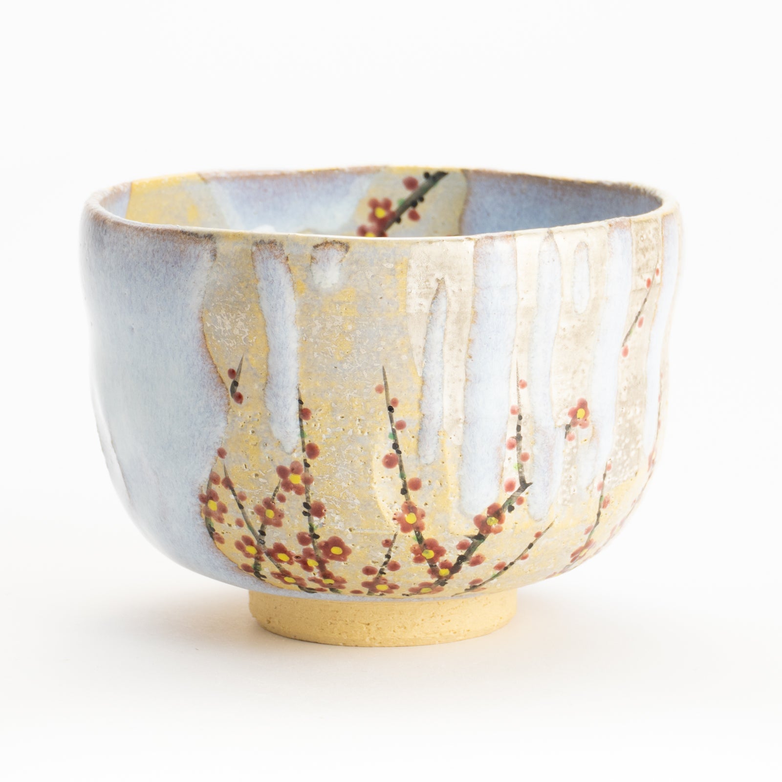 抹茶碗　灰釉「梅月」　山岡善高 KOTOPOTTER