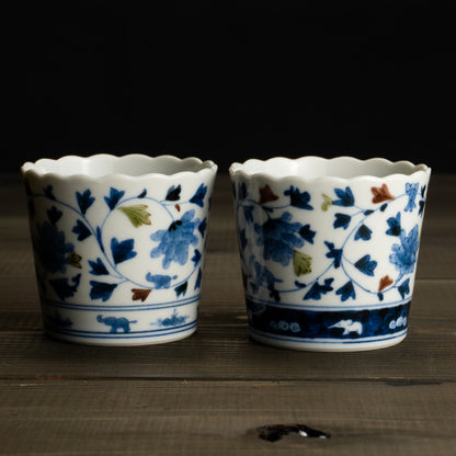 ペア足付小皿　安南手子象　淺野有希子 (コピー) KOTOPOTTER