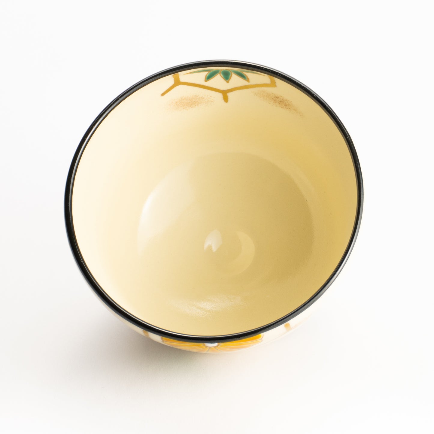 Matcha Bowl – Auspicious Motif “Crane and Tortoise” by Kaihou