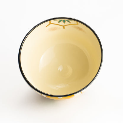 Matcha Bowl – Auspicious Motif “Crane and Tortoise” by Kaihou