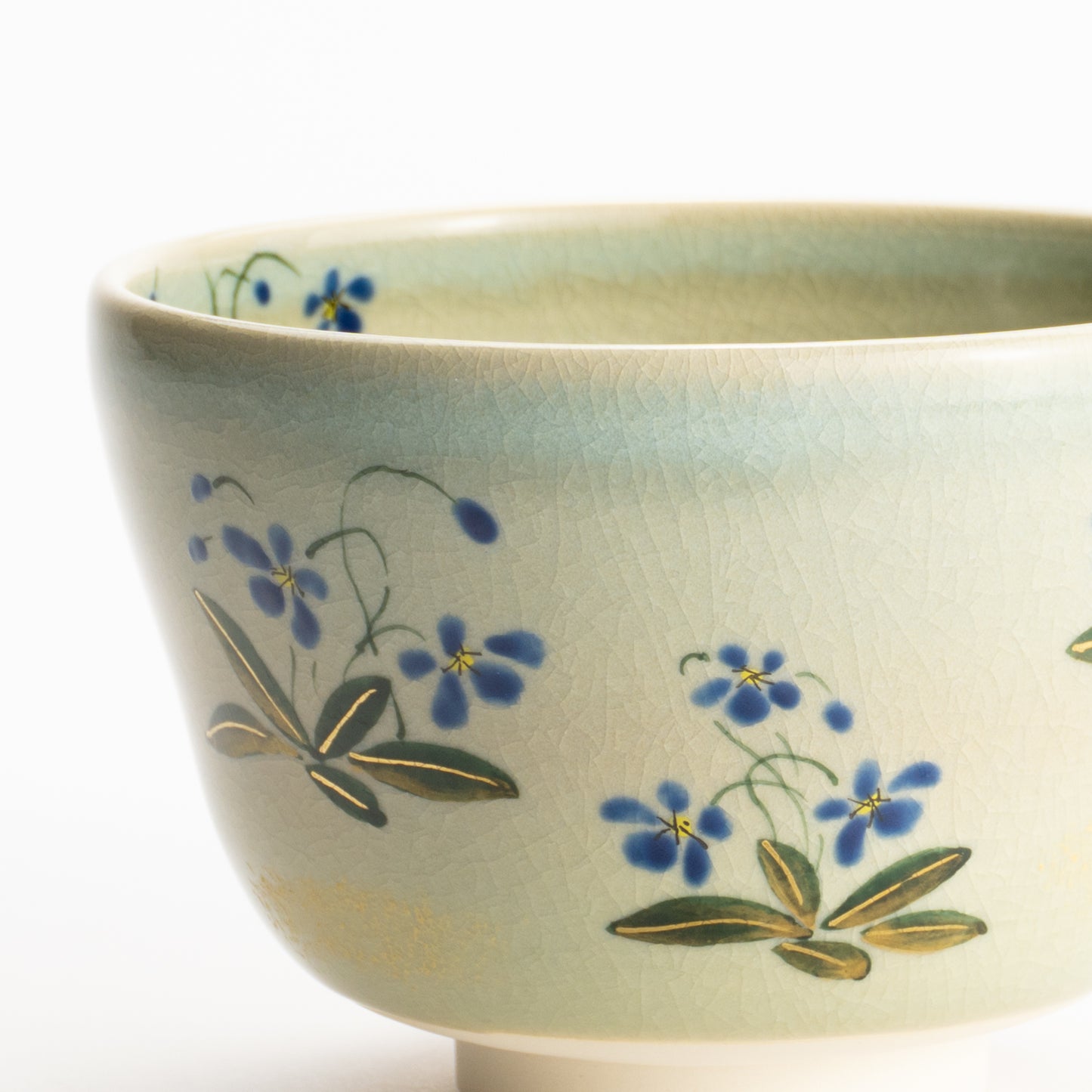 Matcha Bowl – Ash Glaze “Violet” by Kaihou