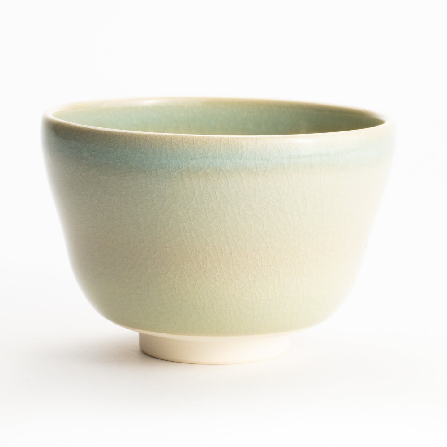 Matcha Bowl – Ash Glaze “Violet” by Kaihou