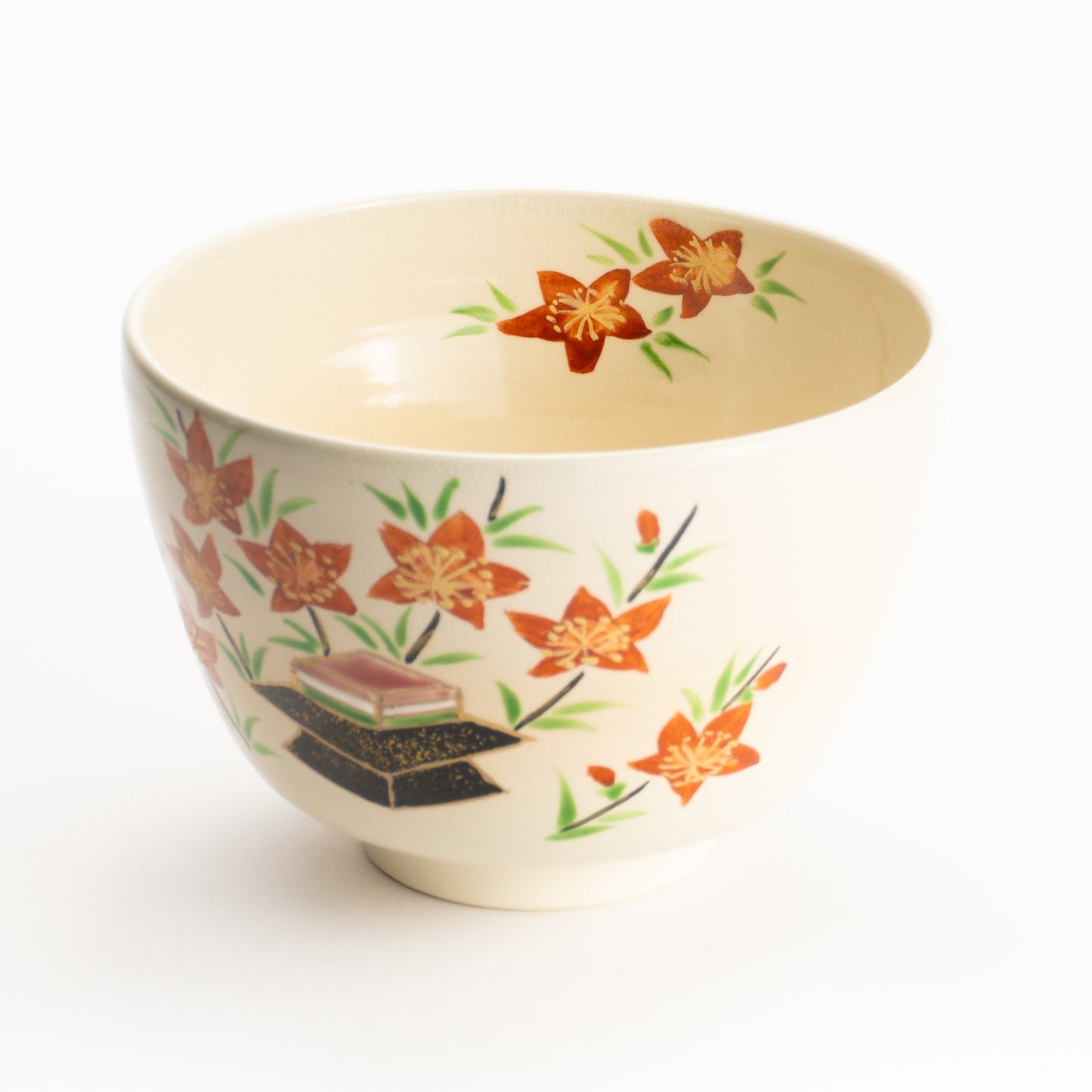 Matcha Bowl – Peach and Hishi-mochi by Kaihou