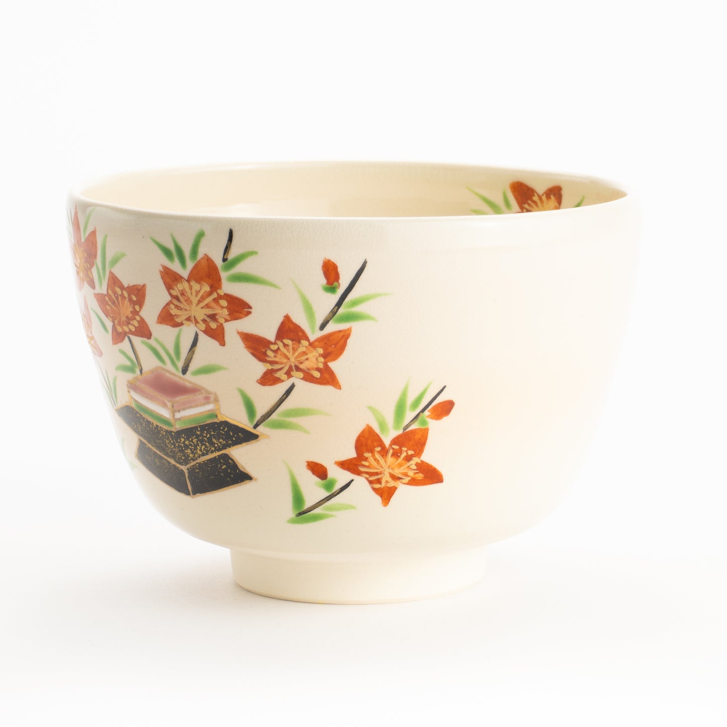 Matcha Bowl – Peach and Hishi-mochi by Kaihou