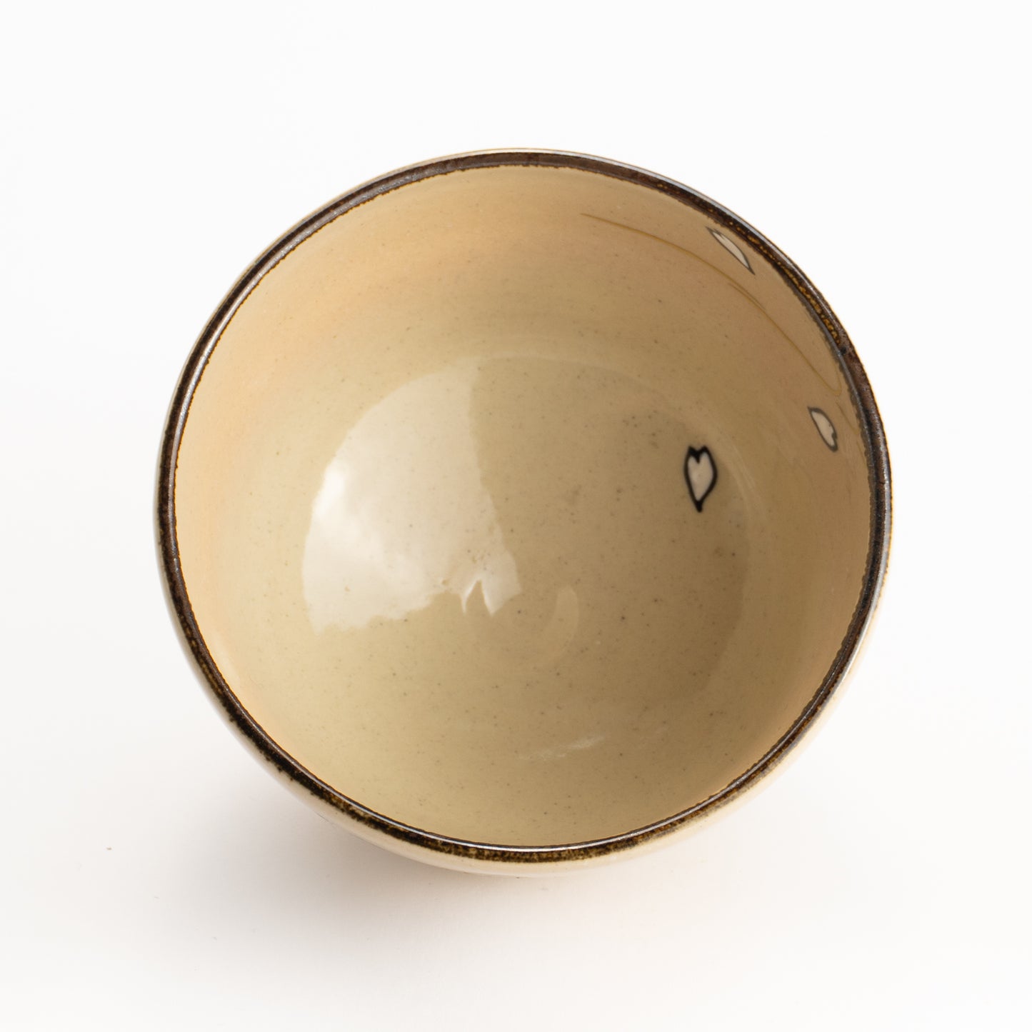 【清水烧】抹茶碗 樱花花筏 仁