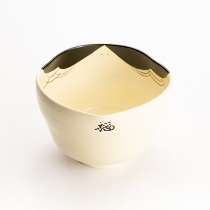 抹茶碗　お福さん　海峰