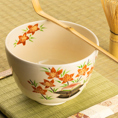 Matcha Bowl – Peach and Hishi-mochi by Kaihou