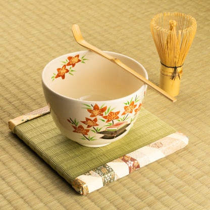 Matcha Bowl – Peach and Hishi-mochi by Kaihou