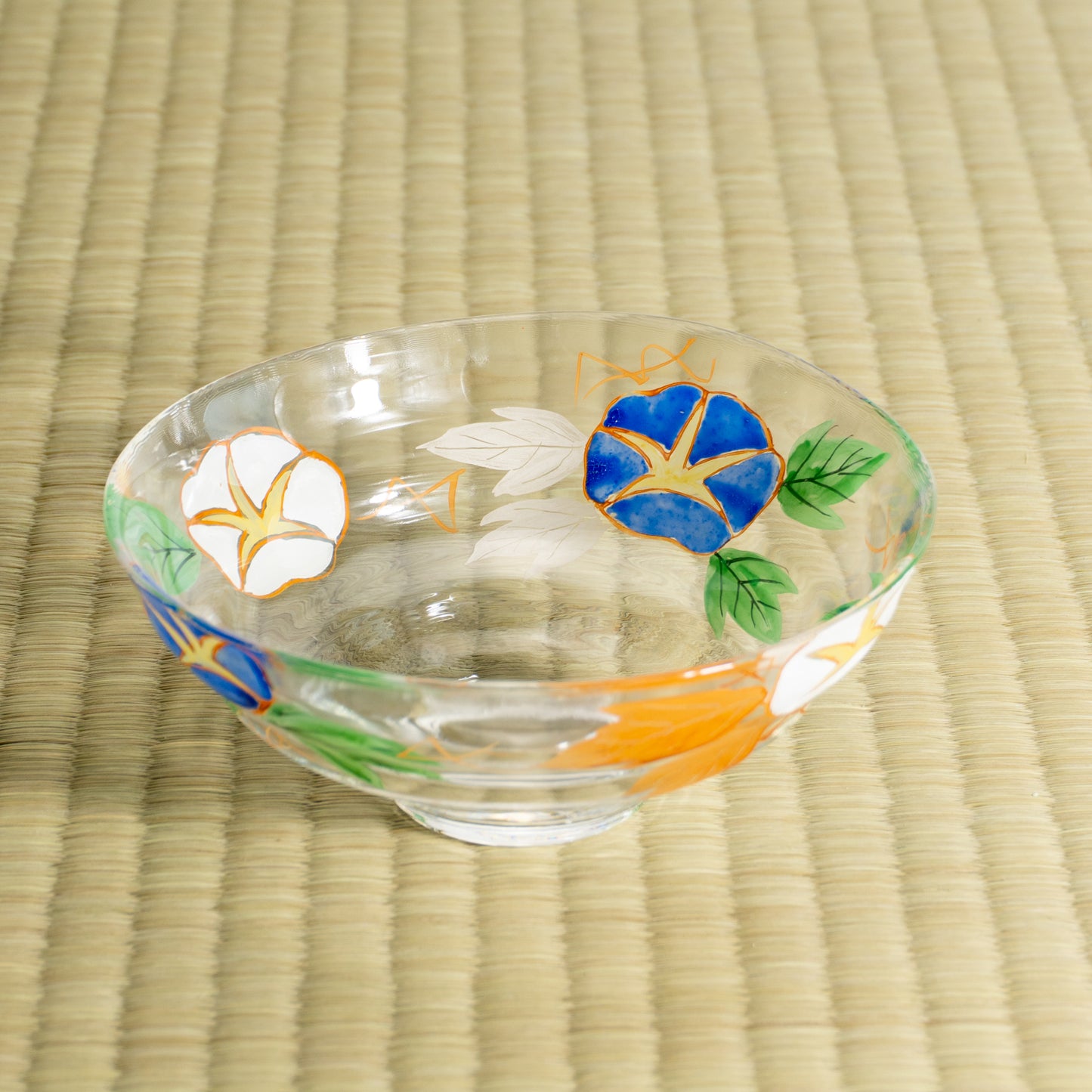 Glass Matcha Bowl – Morning Glory by Kaihou